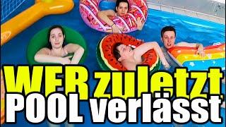 Wer zuletzt den Pool verlässt  TipTapTube