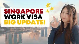 Singapore Work Visa Update in 2022 & 2023 (BIG UPDATE!) - Singapore EP