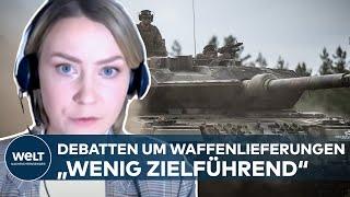 UKRAINE-KRIEG: Darum hält Russland-Expertin Pagung Diskussionen um Waffenlieferungen für "unnütz"