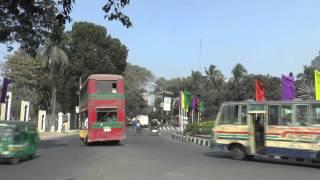 DHAKA BUSES FEB 2015 NEAR GOVERNMENT BUILDINGS