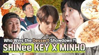 [SUB] Today's Persimmon Dessert KEY vs. Dae-Ho in the Market Prince Battle! #KEY #MINHO #SHINee