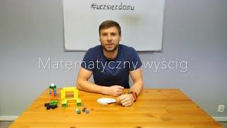 Nauka dodawania/nauka liczb | Wyścig matematyczny - ucz się z domu |  #uczsiezdomu.pl