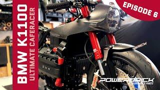 The ultimate caferacer EP6 - POWERBRICK BMW K1100RS - Front-end, controls, and M-unit wiring