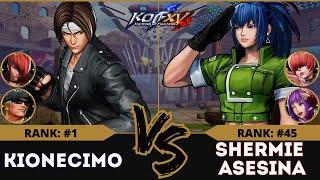 KOFXV⭐KIONECIMO (Kyo/Clark/Iori) vs SHERMIE ASESINA (Shermie/Athena/Leona)⭐Ranked Match - 12/09/24