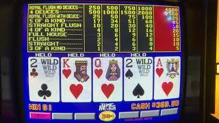 Wild royal flush! Go for the Double Up?