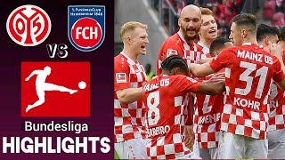 Mainz 05 vs FC Heidenheim 5.Spieltag Bundesliga Highlights