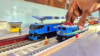 WAG-7 Ho scale Loco model ● Push-pull Indian freight train Ho scale Model