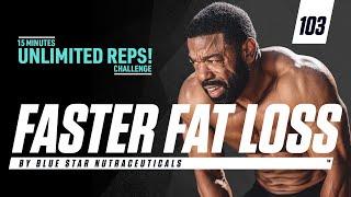 15 MIN AMRAP Workout Challenge (DUMBBELLS ONLY) | Faster Fat Loss™