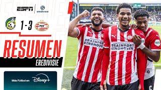 RESUMEN | Fortuna Sittard 1-3 PSV Eindhoven | EREDIVISIE | PSV en plan imparable