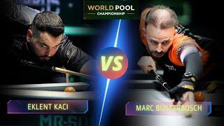 EKLENT KACI VS MARC BIJSTERBOSCH | LAST 16 | 2024 WORLD POOL CHAMPIONSHIP #9ballpool #highlights