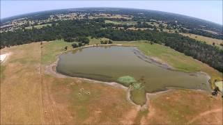 Bascome Lane in Carmine, TX - 102 Acres For Sale Aerial Video