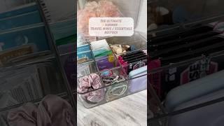 Summer travel minis essentials restock #asmr #asmrrestock #satisfying #travelminis #travel #minis