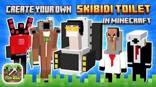 【TUTORIAL】Create Your Own Skibidi Toilet Mobs in Minecraft