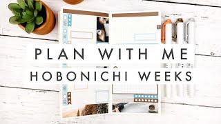 Plan with Me // Hobonichi Weeks DIY Sticker Template