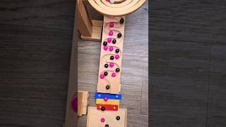 ASMR Marble Run: New Styles and Off-Track Adventures! #shorts