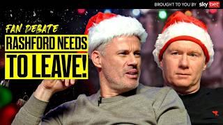 United Stun City, Rashford's Future & Scholes' Favourite Goals | Fan Debate Christmas Special