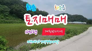 화순부동산, 광주15분거리, 화순읍, 5605제곱(1696평), 계획관리지역, 답, 매매가7억9900만, 농지원부, 주말농장, 높은투자가치, 화순토지, 화순전답, 화순공인중개사