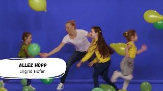 Ingrid Hofer | Allez hopp (Offizielles Tanzvideo) | Kinderlieder | Bewegungslieder