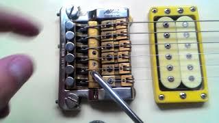 Настройка Kahler tremolo system