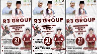 TASAYAKURAN R3 GROUP BERSAMA JARANAN TURONGGO SETO | BINTANG TAMU PRIGEL PANGAYU ANJARWENING