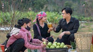 CEO James experiences farming with Diep - working and studying together - Ly Tu Diep