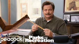 Ron Swanson Knows His Wood | Parks and Recreation