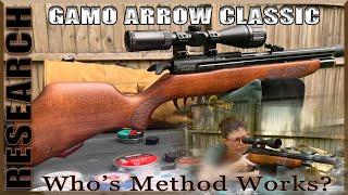 @GamoOutdoor  ARROW CLASSIC .22 – Who’s Method Is Right? -  Backyard Shooting Research with AA