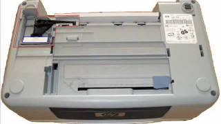 Clean HP printer waste ink reservoir and pads