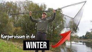 Karpervissen in de WINTER !  DWFishingteam