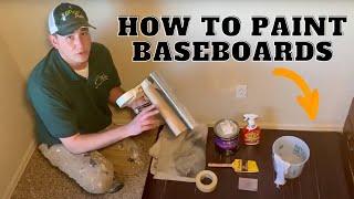 How to paint baseboards   DIY