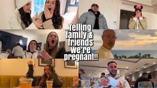 Telling our friends & family we’re having another baby!!