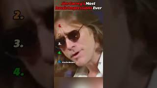Jim Carrey Most Iconic Impressions! #shorts #celebrity #jimcarrey #impression #funny #viral #ranking