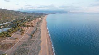 Peloponnes mit dem Wohnmobil Griechenland entdecken ELAIA Beach #wohnmobil#campen #familienleben