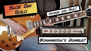 Joe Bonamassa's DUMBLE and a vintage Les Paul, TONE HEAVEN, Sloe Gin Solo - IK Multimedia TONEX demo