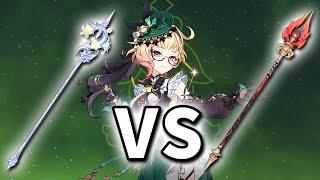 「Emilie」Lumidouce Elegy vs Staff of Homa | Genshin Impact