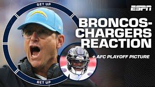 WILD COMEBACK in Broncos-Chargers  + How Lamar Jackson can overcome Steelers | Get Up