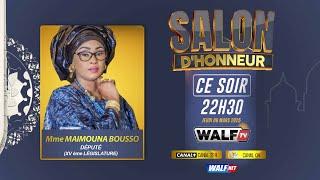 Maimouna Bousso est l'invité dans Salon d'honneur de ce Jeudi 06 Mars 2025 Sur Walf Tv