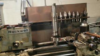 Rockwell 14" metal lathe spindle disassembly