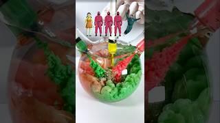 Guess The Final Color（ Squid Games 54）｜Mixing Color｜Satisfying Relaxing| Paint| ASMR Art#squidgame