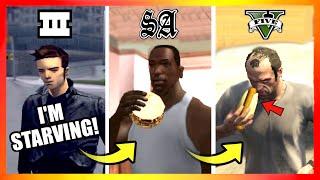 Evolution of FOOD LOGIC in GTA Games (GTA 3 → GTA 5)