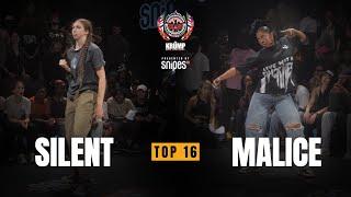 Silent vs Malice | Female Top 16 | EBS Krump 2024