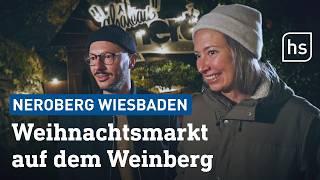 Glühwein mit Aussicht: Der Weihnachtsmarkt auf dem Neroberg in Wiesbaden | hessenschau