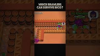 Which brawlers can survive rico? #primalcsmgaming #brawlstars #shorts #youtubeshorts #contentcreator