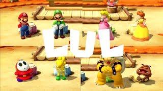 All Character's Laughing Animations in Super Mario Party