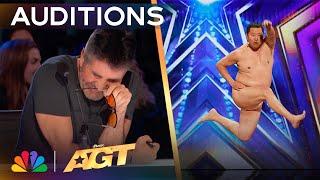 Tonikaku's UNEXPECTED Audition Has The Judges Crying From Laughter! | Auditions | AGT 2024