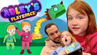 Adley’s PlaySpace   Explore Planets! Help Friends! PLAY AS NiKO! Color! Adley app reviews new game