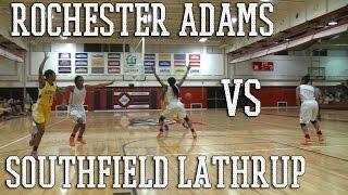 Basketball: Rochester Adams Highlanders vs Southfield Lathrup Chargers