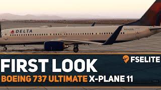 Boeing 737 Ultimate Xplane11: The FSElite First Look