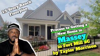 Pikewood Floorplan by Taylor Morrison | Massey in Fort Mill and Buying New Construction Process