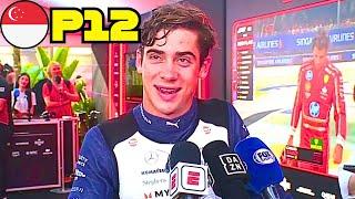 Declaraciones De Franco Colapinto Tras Ser Eliminado En Q2 | Clasificación Singapur F1 2024